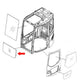 22B-54-15811 Front Lower Glass Fits Komatsu PC128US-2-EU PC128US-2-N PC138USLC-2