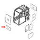 Lower Door Glass Fits Komatsu PC128US-2-EU PC128US-2-N PC228USLC-3-KU PC78US-6 P