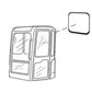 A-7170288-AI Glass, Rear Window