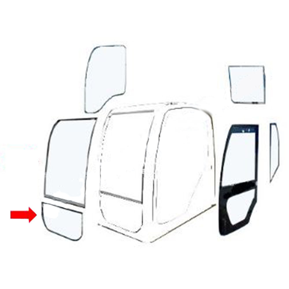 Front Lower Windshield Glass Fits Ford/New Holland Replaces CAH40-0243