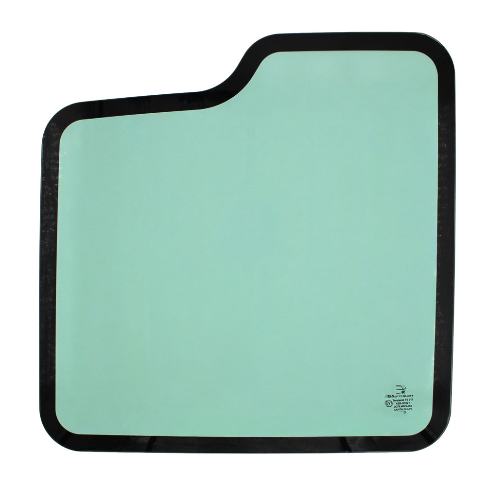 Lower Door Glass 7170289 Fits Bobcat E25 E26 E32 E32I E35 E35I E42 E45 E50