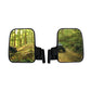 CAK10-0060 Heavy Duty Folding Convex Sideview Mirror Set Fits Polaris
