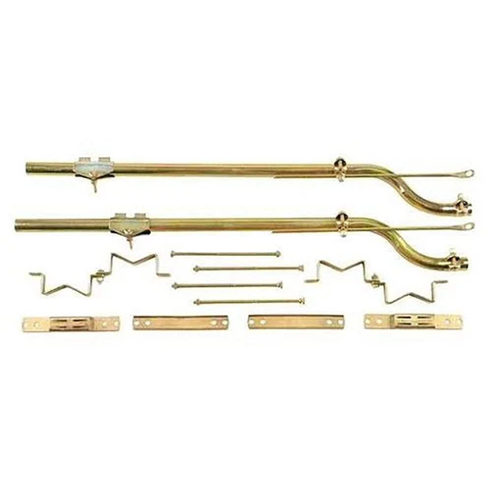 6A217 Axle Mount Bracket Set Fits Universal Products