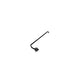 AL78276 Cab Door Handle - Left Hand Fits John Deere 6105M 6110 6110M 6115M 6120