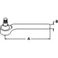 81863221 RH Tie Rod Assembly Fits Ford/New Holland 5640 6640 7740 7840 8240 8340