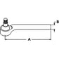 81863221 RH Tie Rod Assembly Fits Ford/New Holland 5640 6640 7740 7840 8240 8340