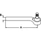 CAR48979 Fits Ford New Holland Tractor LH Tie Rod 5640 6640 7740 7840 8