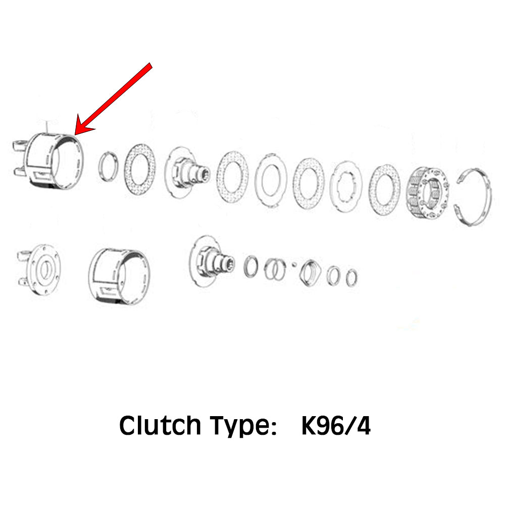 CC25994 New Rotary Cutter Friction Clutch Housing Fits John Deere 1018
