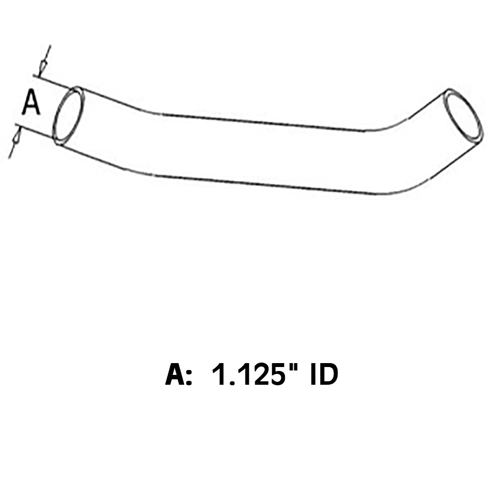 One New Lower Radiator Hose Fits John Deere 1050 Models  CH13961 CH13961-A
