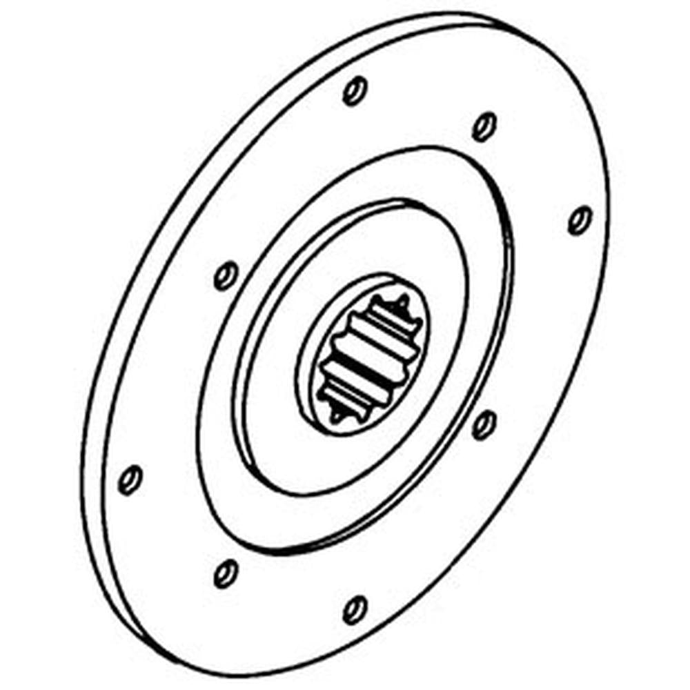 PTO Clutch Disc Fits Oliver Replaces 156086A