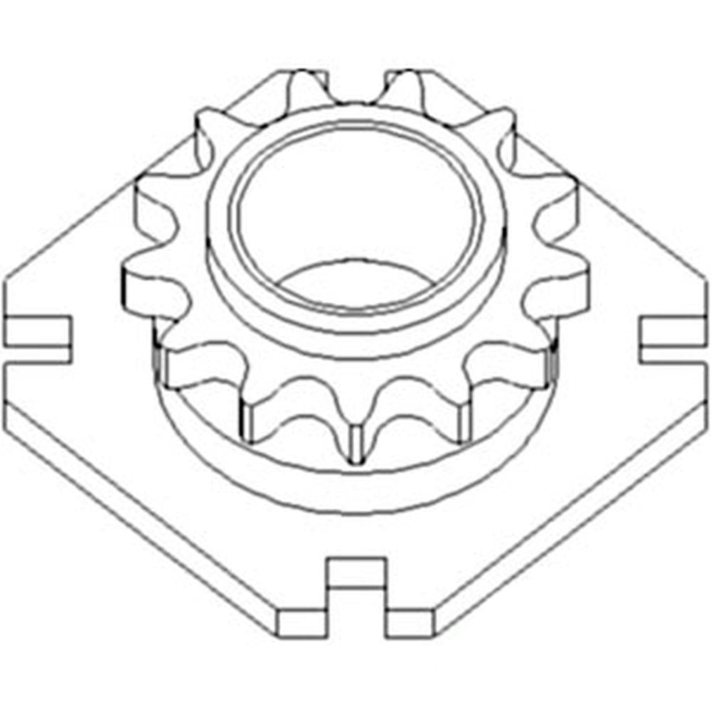 AH143100 Fits John Deere Corn Head Drive Sprocket 493 494 592 693 694 893 89