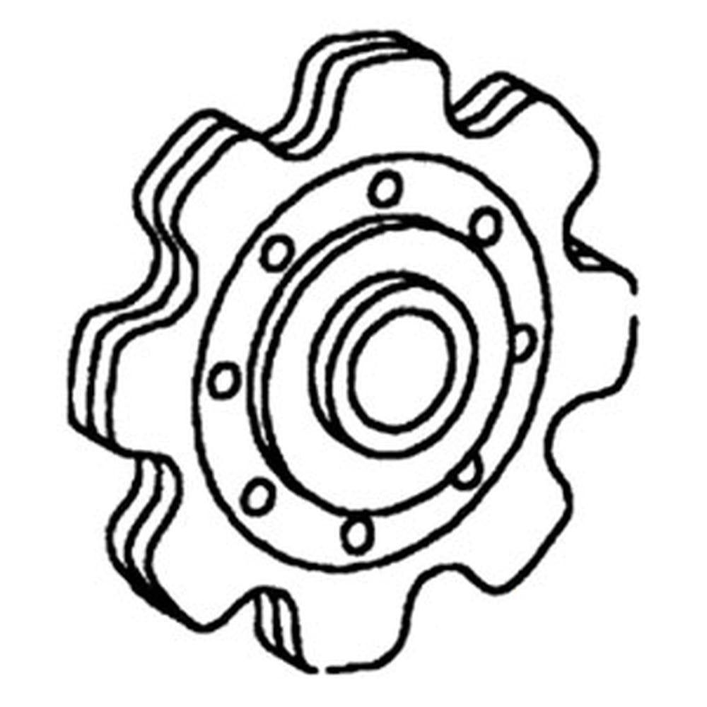 COD70-0030 - Lower Idler Sprocket