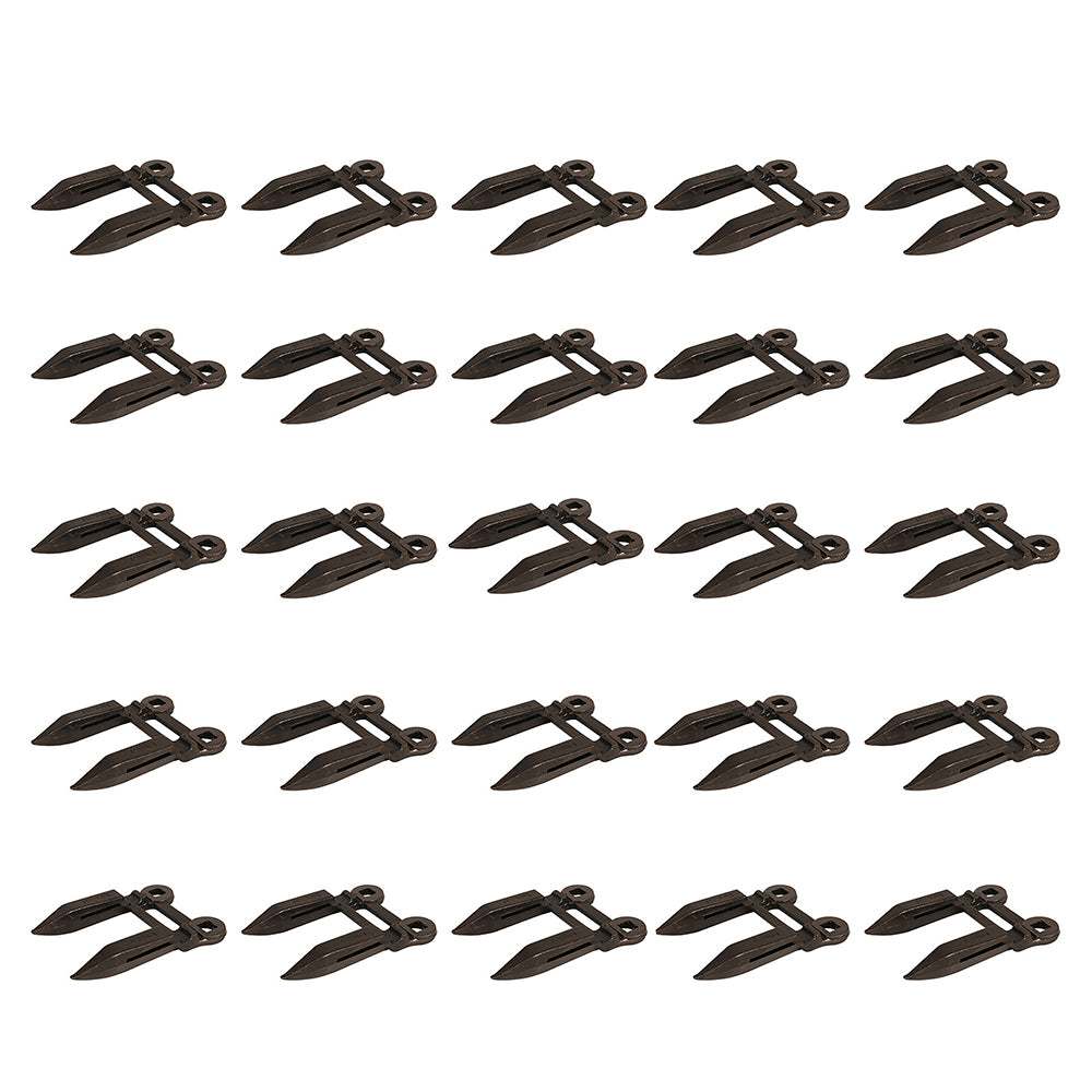 Set of (25) Forged Guards Fits Massey Ferguson Combine 540 550 750 760 850