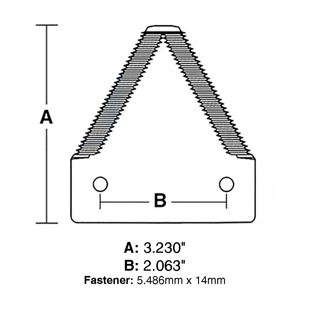 Sickle Section Pack of 25 Fits 900 900F 900R 918 920 COS10-0031 H213800