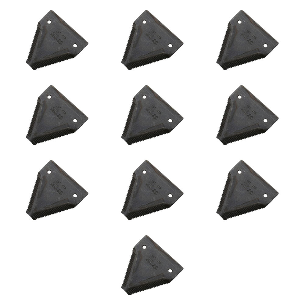 Sickle Section Shape 2 TS XH Black Anvil 3 Hole (CTSK) 10 Pack