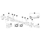 27" Complete PTO Driveline 1-3/8" 6 Spline w/Quick Disconnect Both Ends 14006127