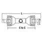 111-60S Driveline Fits Universal Products