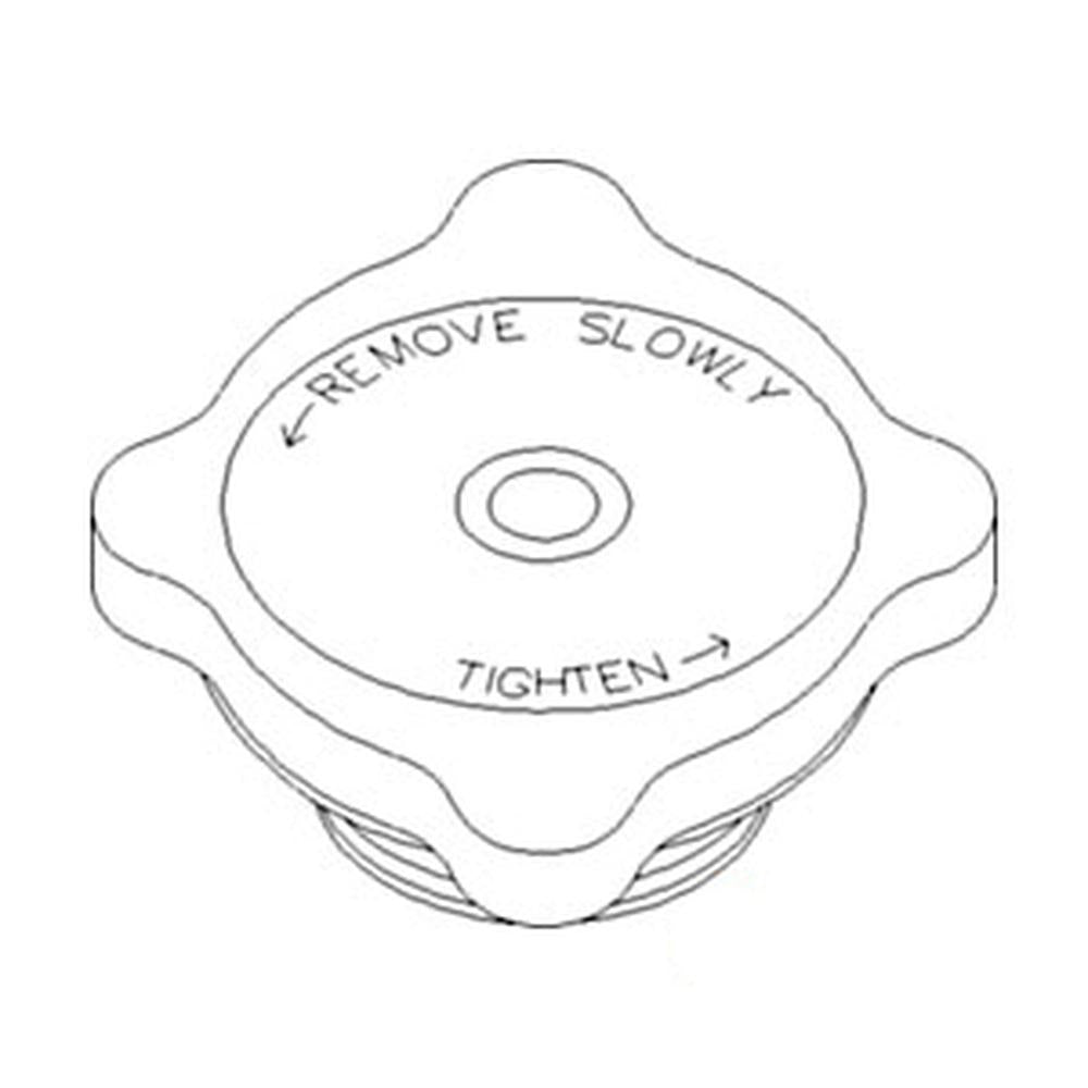 Fits FARMALL IH Radiator Cap For C, H, HV, M, MD, MDV, MV, Super A