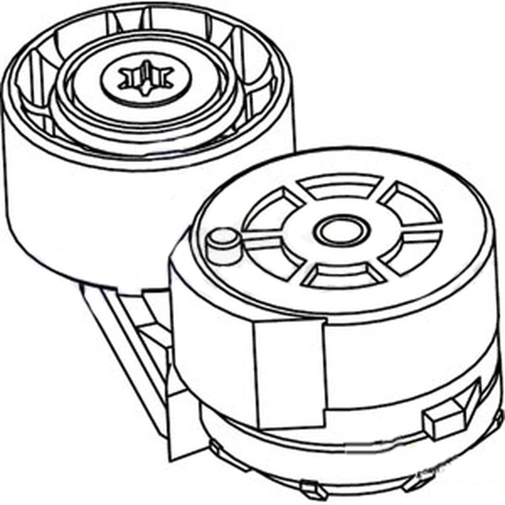 89401 Belt Tensioner Fits John Deere 450CLC 7200 7210 7400 7410 744H 744J 7510