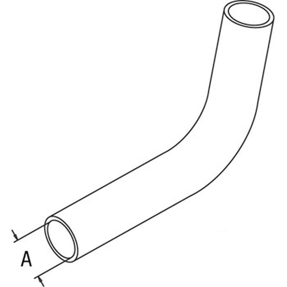 Upper Radiator Hose Fits Case Replaces D124950