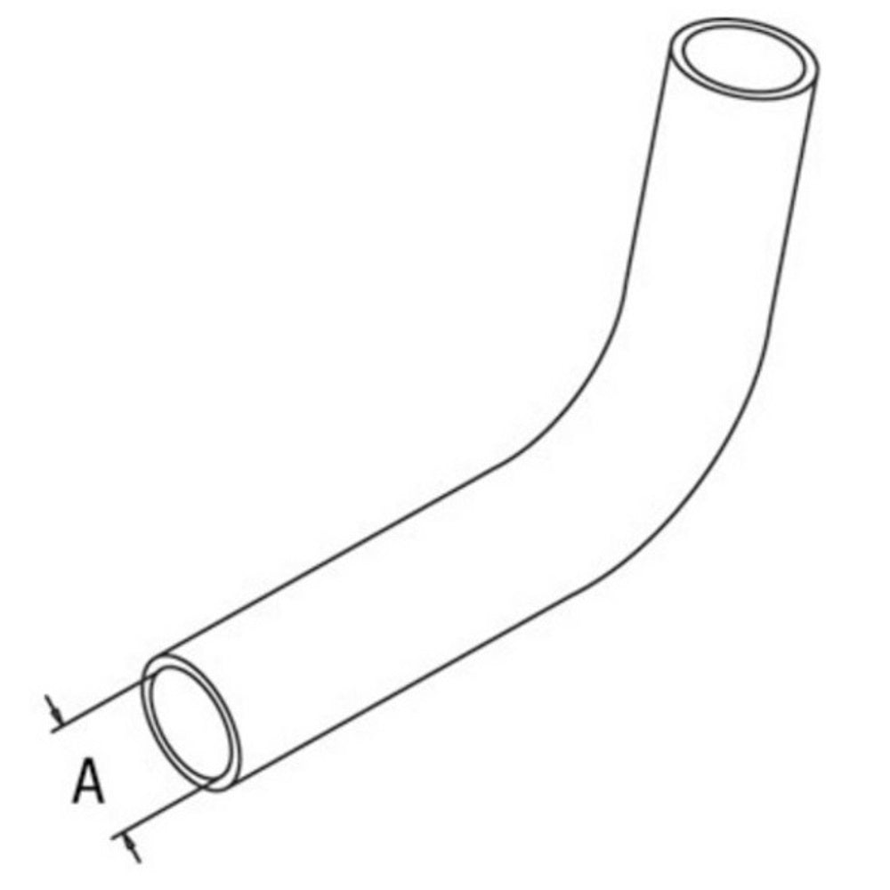 D124950 Upper Radiator Hose Fits Case/International Harvester 1840 1845C