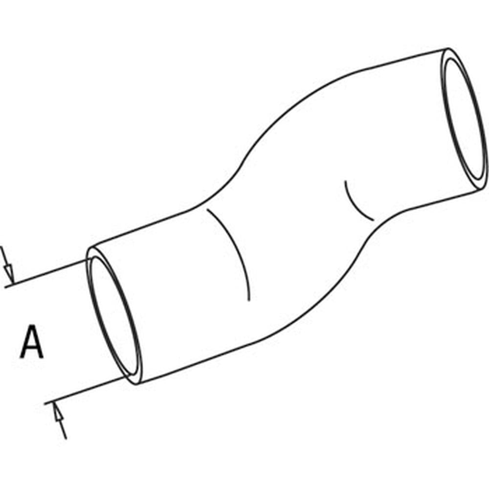 Lower Radiator Hose Fits Case Replaces D124951