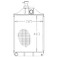 1876606M4 Radiator Fits Massey Ferguson