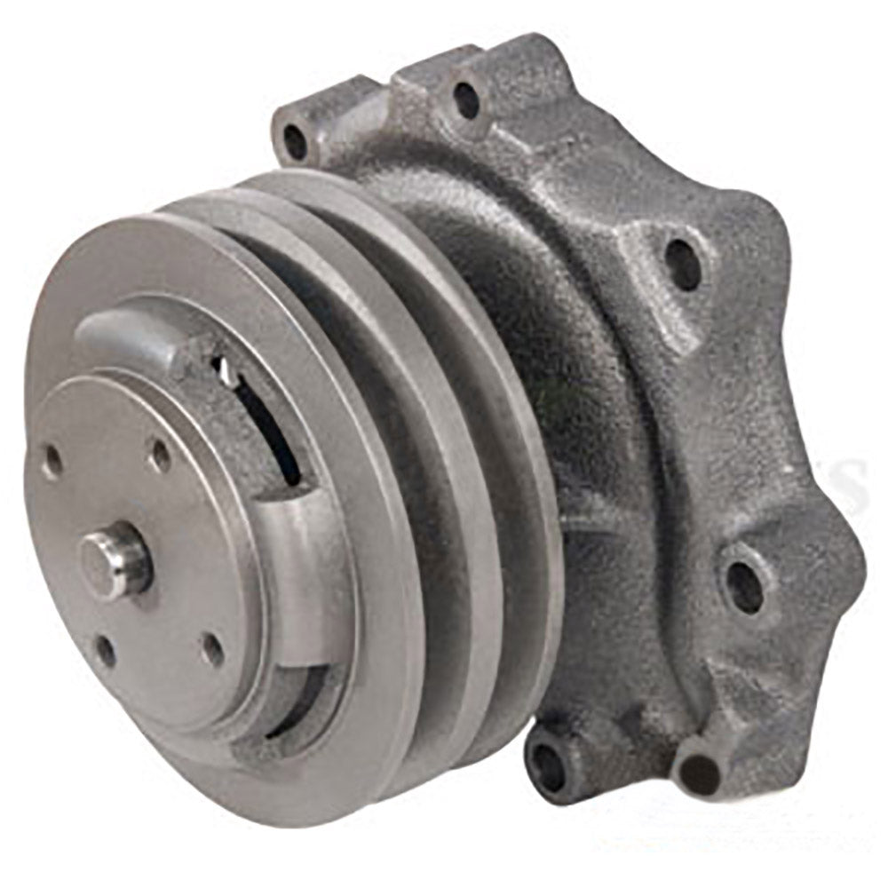 Water Pump w/ Double Groove Pulley Fits Ford Replaces 81834133