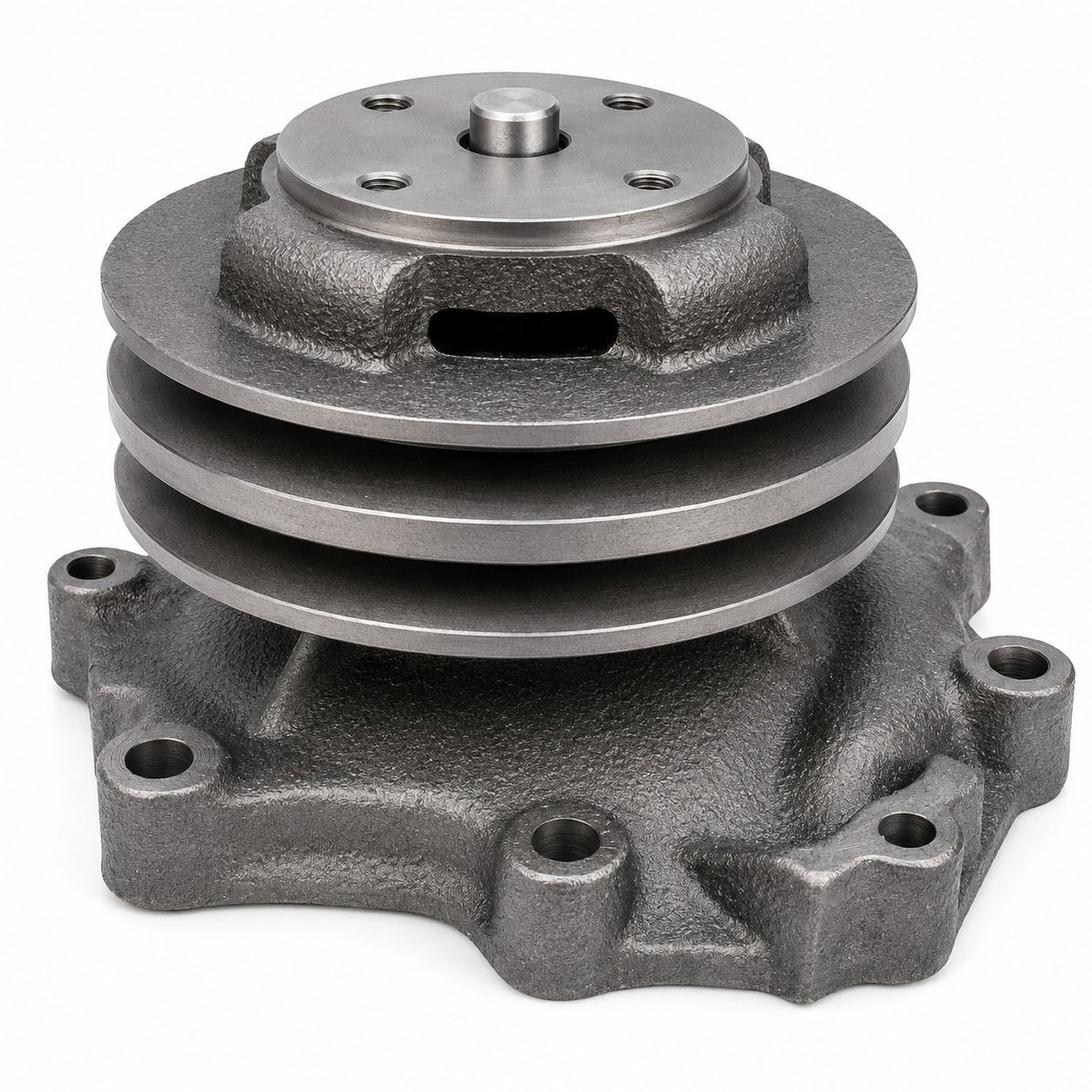 Water Pump w/ Double Groove Pulley Fits Ford Replaces 81834133