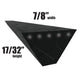 3167361R1 Classical V-Belt (7/8" X 105") Fits Case-IH Combine Models: 1420, 1620