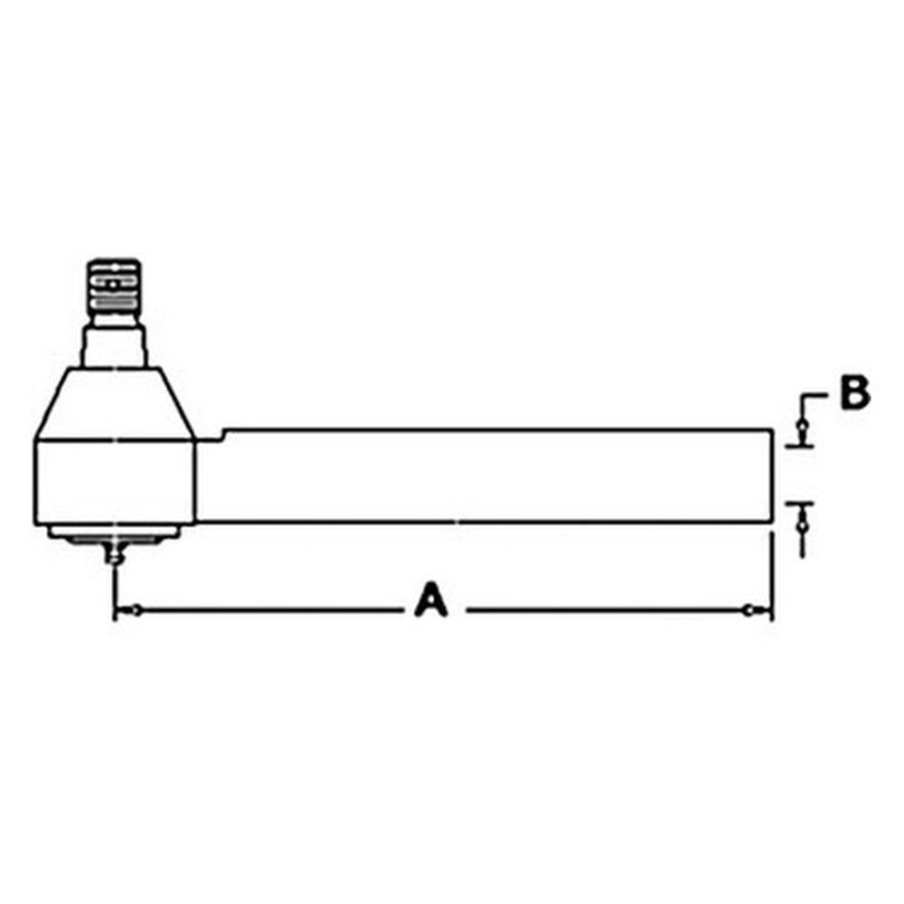 126145A1 Tie Rod Fits Case IH 5220 5220 5230 5230 5240 5240 5250