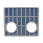 D1NN8151B-PLA-AIC Plastic Front Grille with Inset Headlights