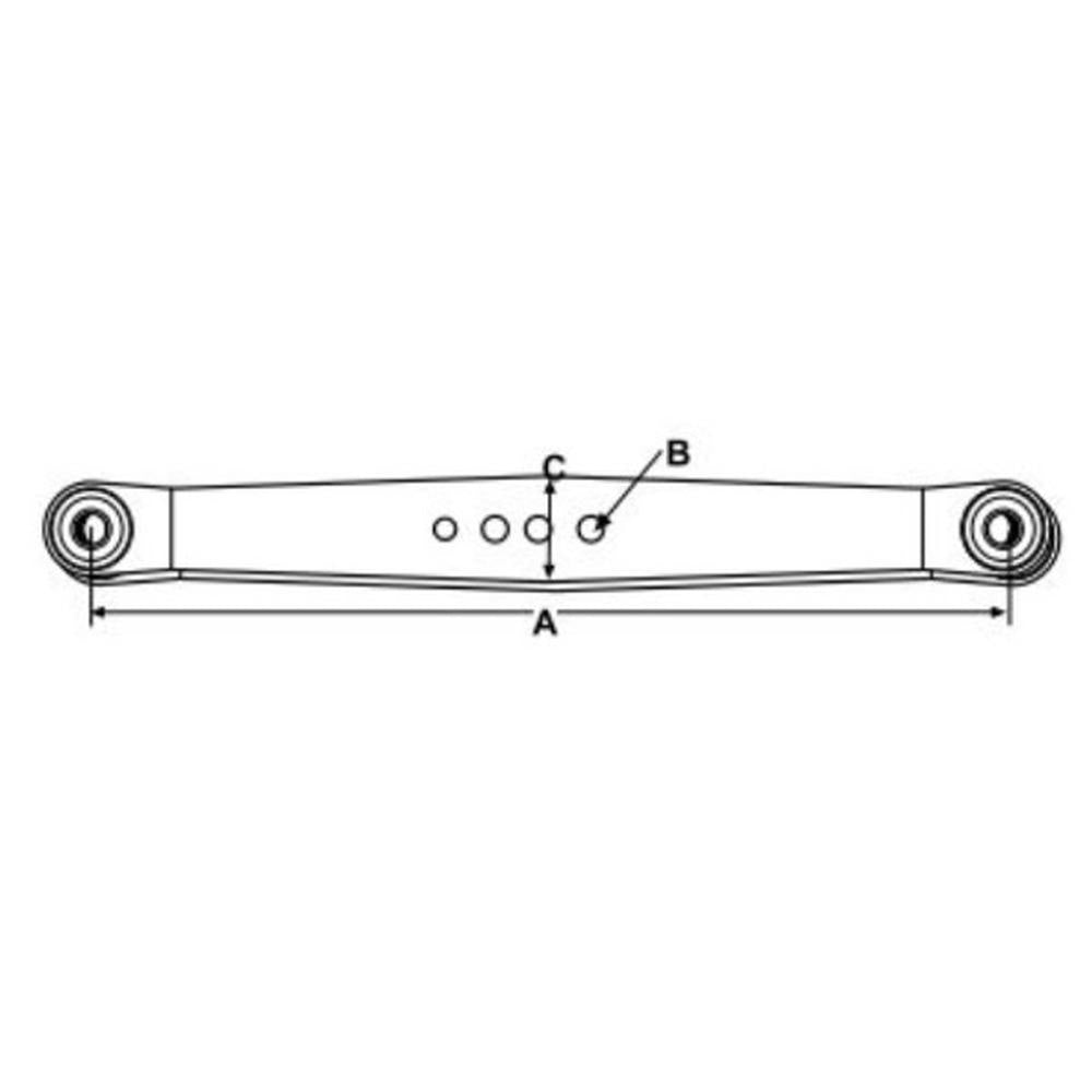 81826806 Lower Lift Arm Set Fits Ford/New Holland