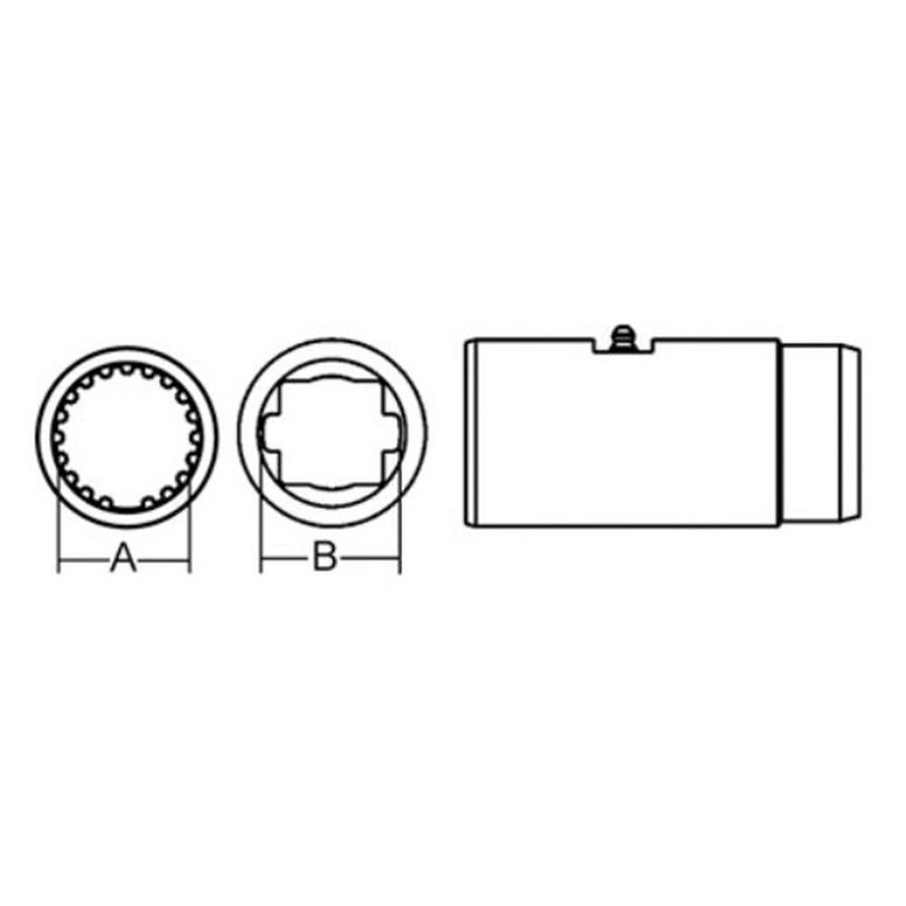 D355005 - 1-11/16" Slip Sleeve with Grease Groove Replaces D355005