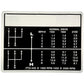 D3NN7B292B-AIC 8 Speed Shift Pattern Decal