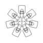 Fits New Holland FAN 7 BLADE 87010708 S.66797 5600 6600 6700 7600 7700 7710 8