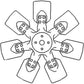 Fits New Holland FAN 7 BLADE 87010708 S.66797 5600 6600 6700 7600 7700 7710 8