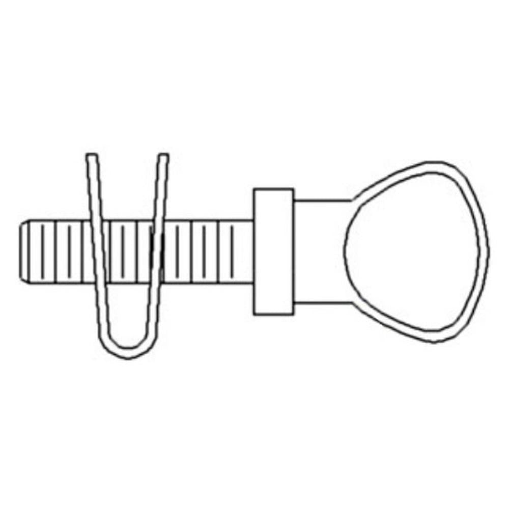412575 Grille Screw & Nut Fits Ford/New Holland