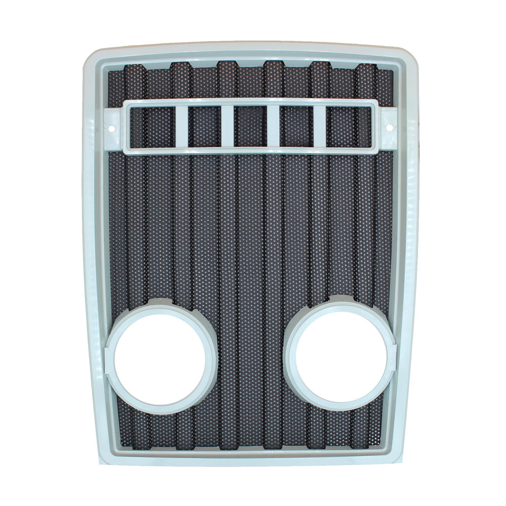 Grille, Plastic, W/ Light Holes, Fits Ford Fits Case-IH