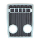 Grille, Plastic, W/ Light Holes, Fits Ford Fits Case-IH