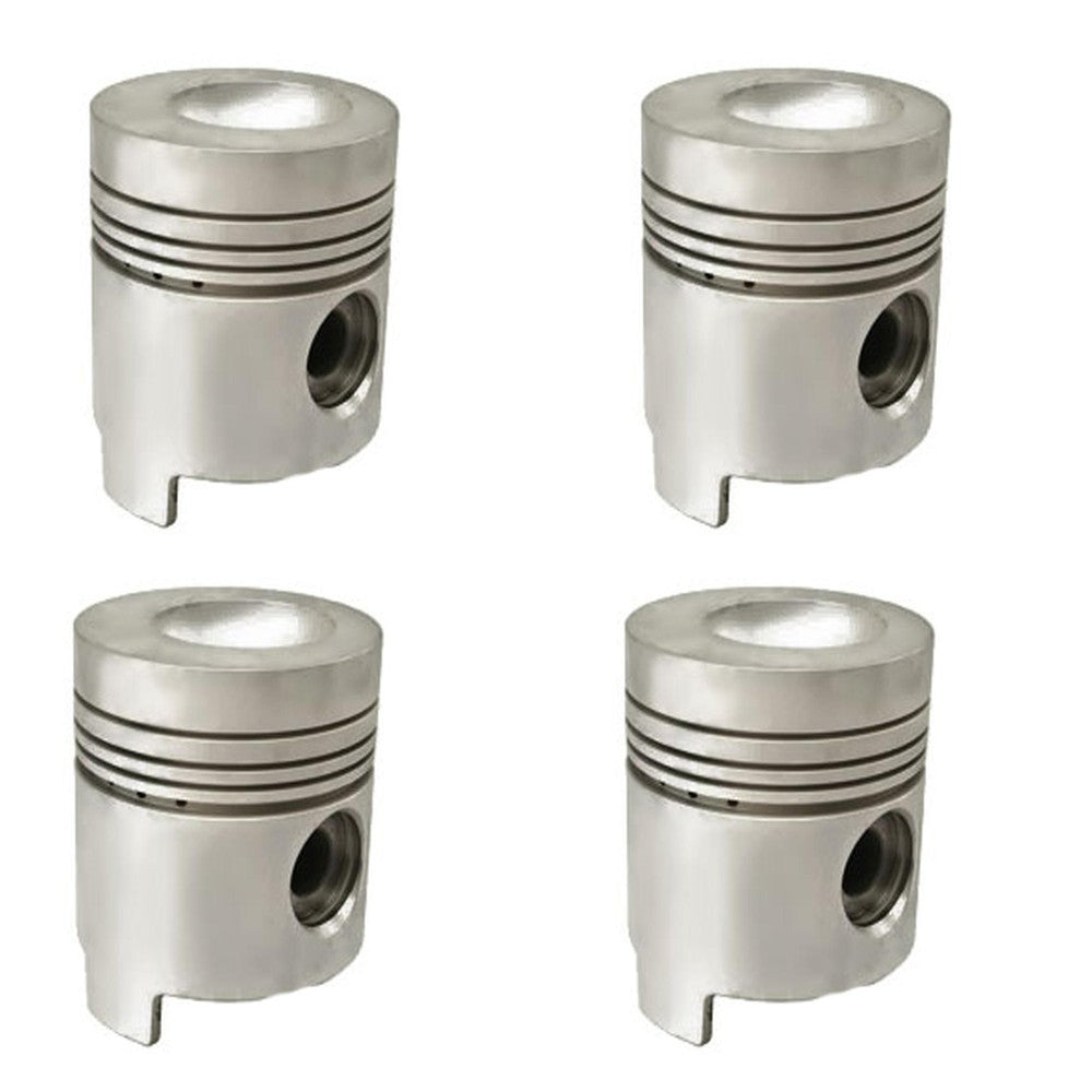 Qty 4: Piston (.020) Fits Ford/New Holland Replaces 83910852