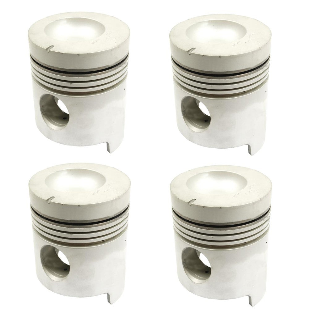 Qty 4: Piston (.020) Fits Ford/New Holland Replaces 83910852