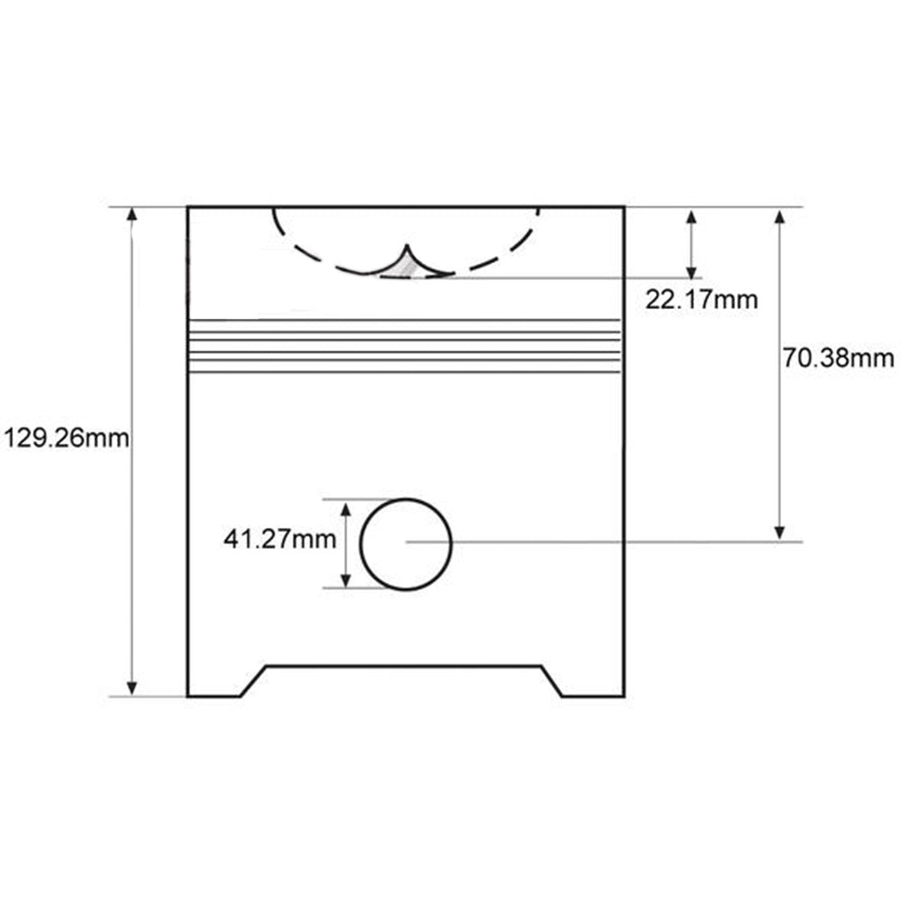 Standard Piston Fits New Holland Replaces 87554721