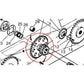 Chain Drive Sprocket Fits Case 1845 1845B 1845C 1845S Skid Steer D76529 D64175