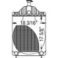 D77843 Radiator Fits Case/International Harvester