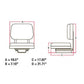 Fits Ford Industrial Seat Fits 340A 340B 345C 445 445A 445C 445D 450 540