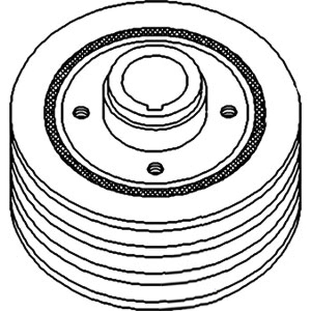 Crankshaft Dampener Pulley Fits 276 II 276V 7910 8210 8530 8630 8730 8830 9700