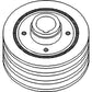 Crankshaft Dampener Pulley Fits 276 II 276V 7910 8210 8530 8630 8730 8830 9700
