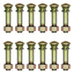 D9NN1N012CA Qty 12: Wheel Stud w/ Washer & Nut  Fits White Various