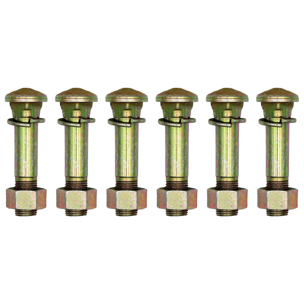 D9NN1N012CA Qty 6: Wheel Stud w/ Washer & Nut Fits White Various